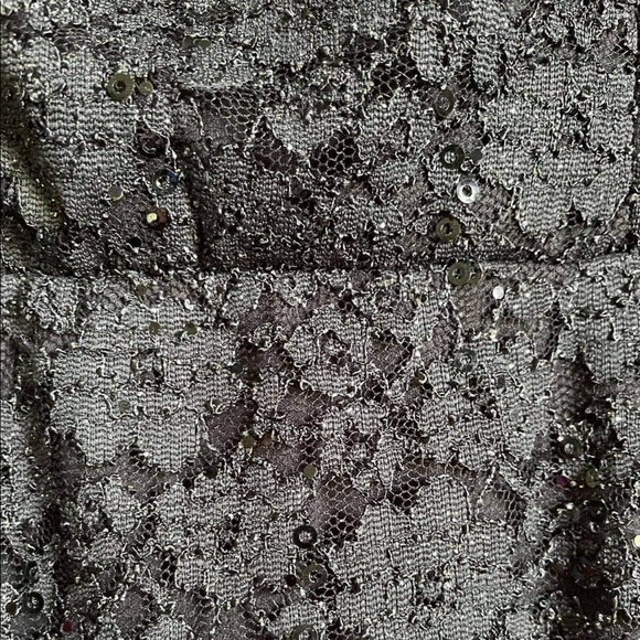 Mini dress.  Midnight navy color , sequins! - Picture 5 of 5